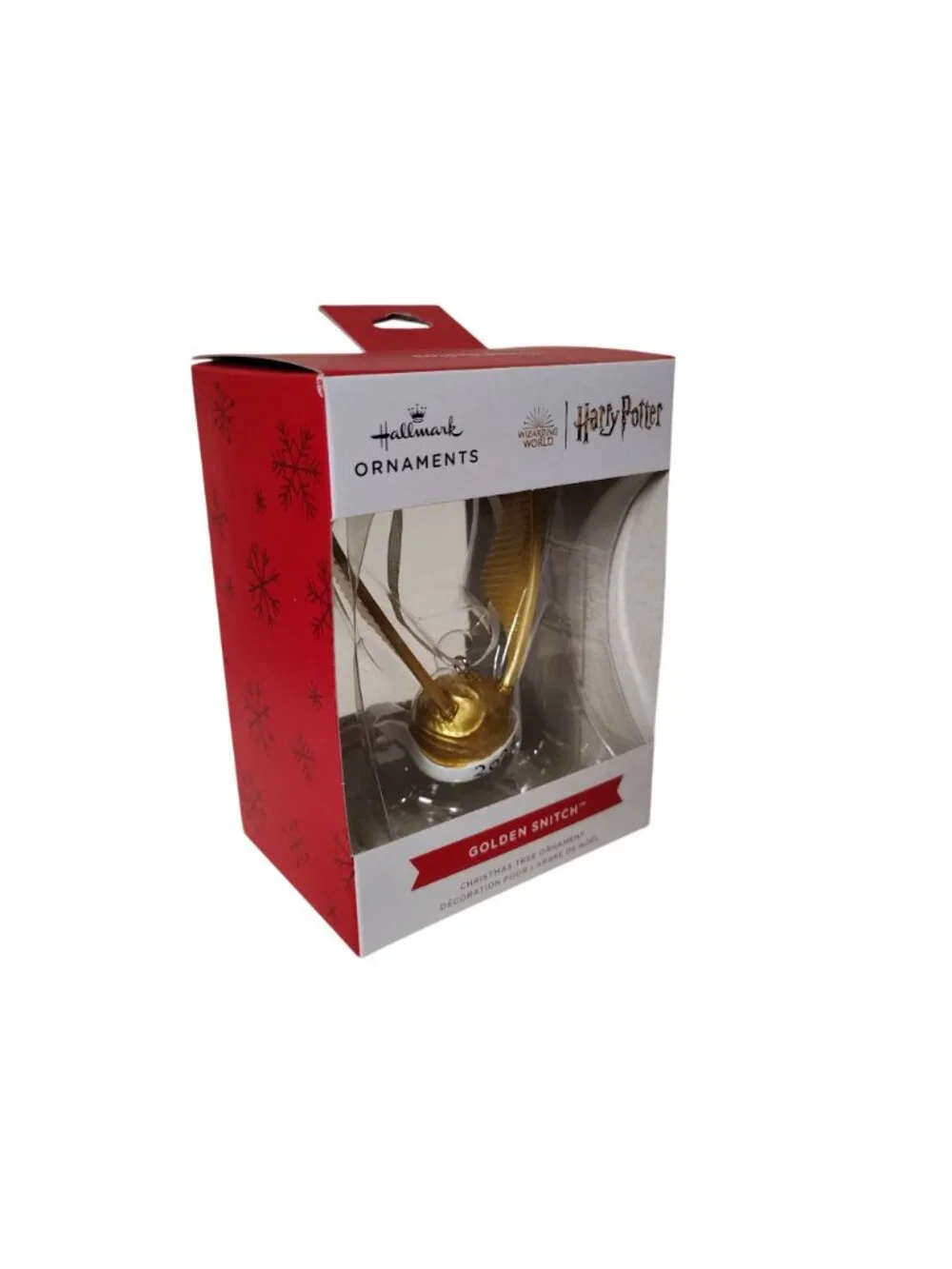 Hallmark Harry Potter Golden Snitch 2024 Christmas Tree Ornament